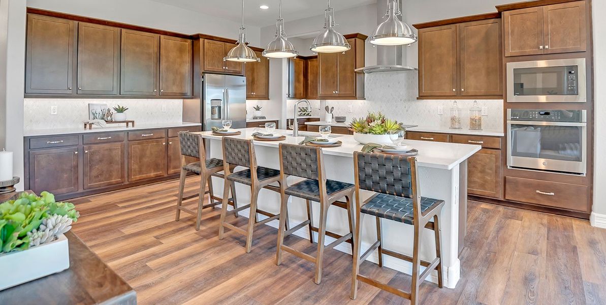 Furnished interior view inside a new home in Palo Verde at North Creek, Queen Creek (Image 6).