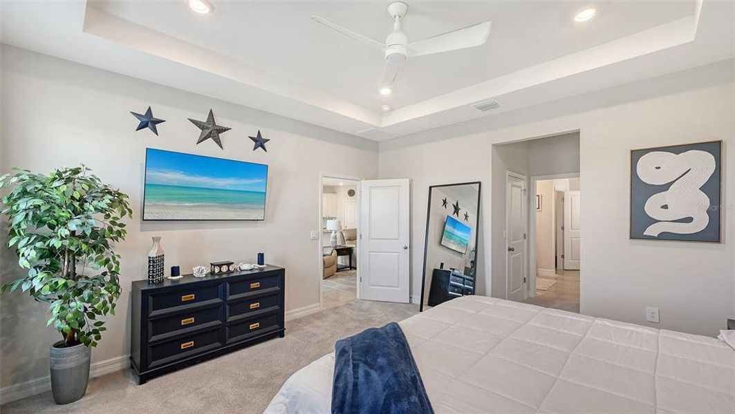 Furnished interior view inside a new home in Solera at Lakewood Ranch, Bradenton (Image 23).