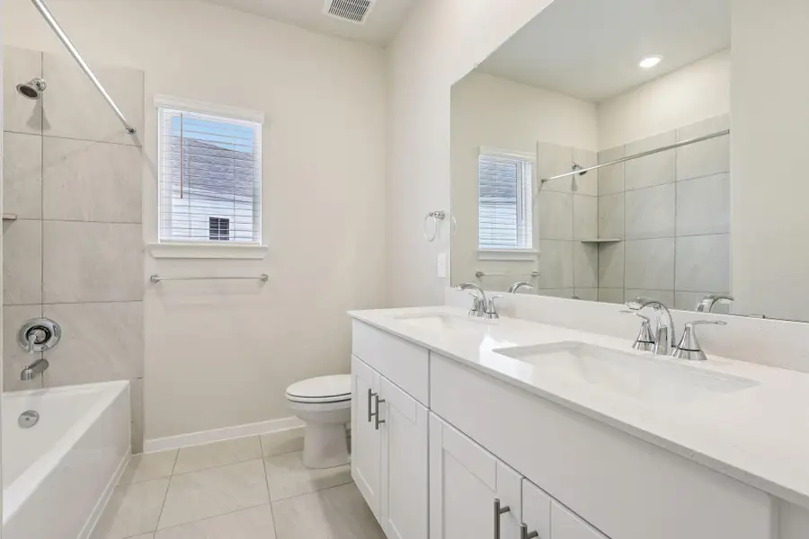 Furnished interior view inside a new home in Pinewood Trails - City Series, Atascocita (Image 15).