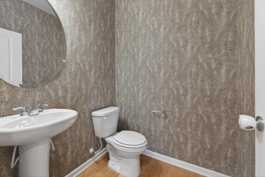 Furnished interior view inside a new home in Reunion, Flowery Branch (Image 15).