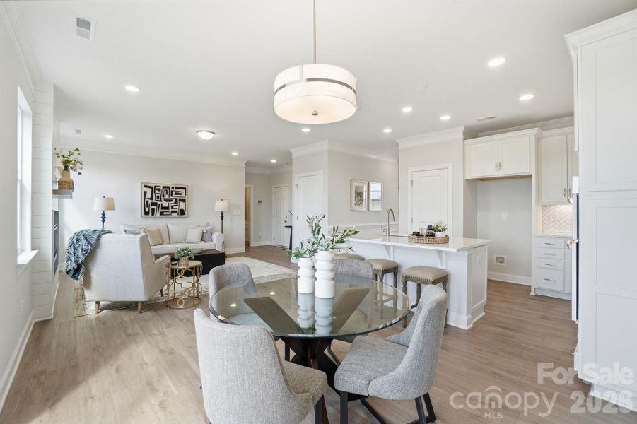 Furnished interior view inside a new home in The Meadows at Laurelbrook, Sherrills Ford (Image 31).