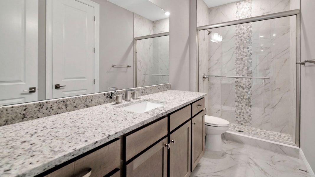 Representative furnished interior of a home built from the Canary by DRB Homes in River Preserve Estates, Parrish (Image 22).