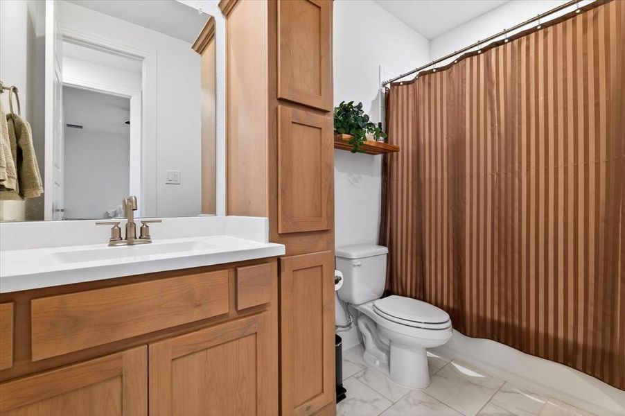 Furnished interior view inside a new home in Pecan Square, Northlake (Image 12).