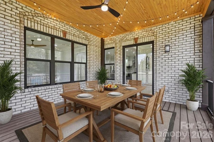 Exterior details and patio area of a home in , Concord (Image 4).