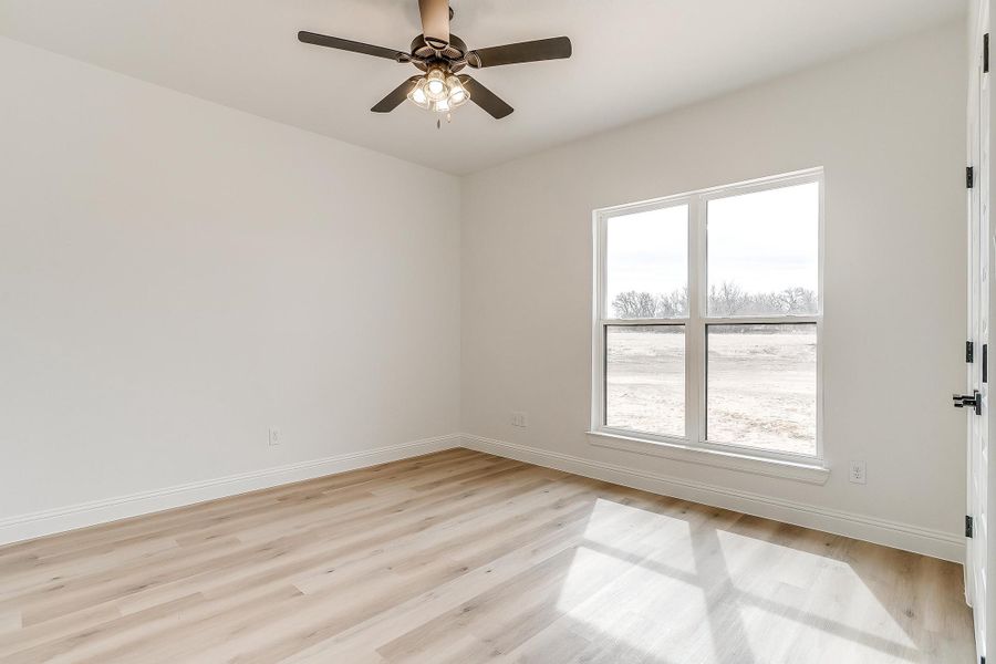 Representative unfurnished interior of a home built from the Courtland Drive by Trinity Classic Homes in Zion Trails, Poolville (Image 19). Representative unfurnished interior of a home built from the Courtland Drive by Trinity Classic Homes in Zion Trails, Poolville (Image 19).