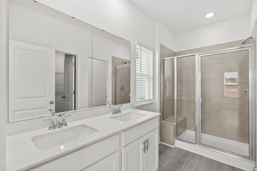 Furnished interior view inside a new home in Waterside - Boardwalk Series, Longs (Image 8).