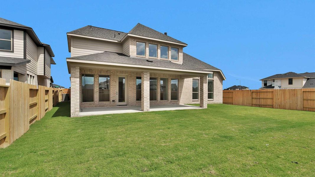 Exterior details and patio area of a home in StoneCreek Estates, Richmond (Image 2).