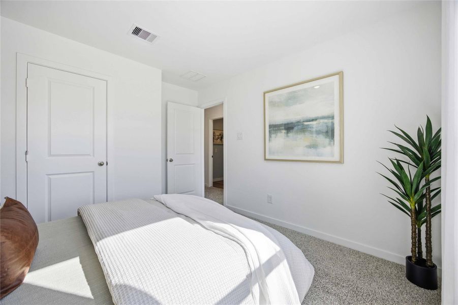 Furnished interior view inside a new home in Pinehaven, Houston (Image 9). Furnished interior view inside a new home in Pinehaven, Houston (Image 9).