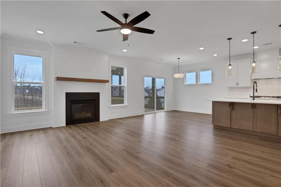 Spacious, unfurnished interior of a new home in Twin Lakes, Hoschton (Image 37). Spacious, unfurnished interior of a new home in Twin Lakes, Hoschton (Image 37).