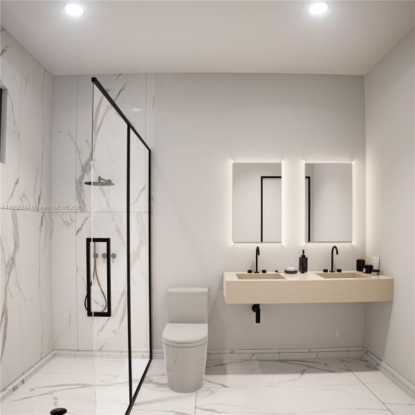 Furnished interior view inside a new home in , Florida City (Image 10).