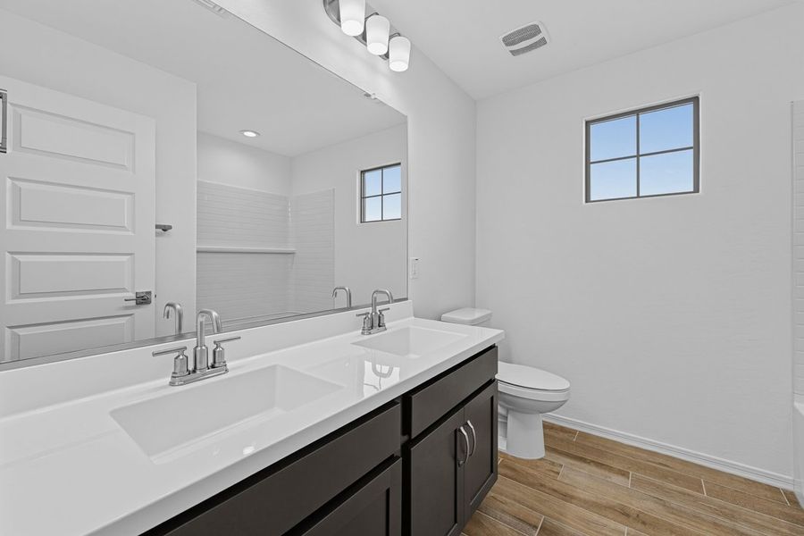 Furnished interior view inside a new home in Combs Ranch, San Tan Valley (Image 11).