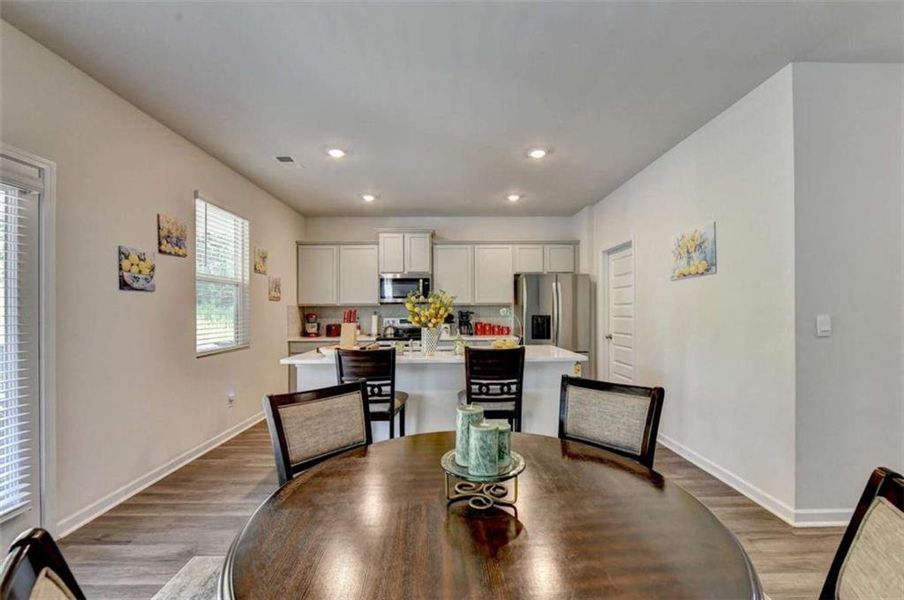 Furnished interior view inside a new home in Twin Lakes, Hoschton (Image 14).