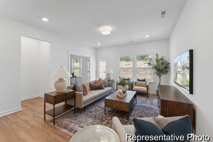 Furnished interior view inside a new home in Shay Crossing, Salisbury (Image 5).