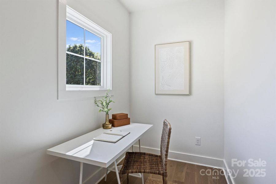 Furnished interior view inside a new home in , Charlotte (Image 8).