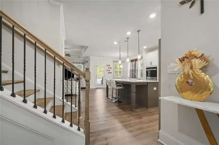 Furnished interior view inside a new home in Butner Estates, South Fulton (Image 9).