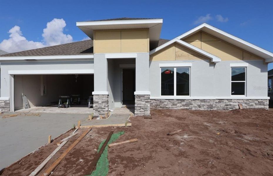 In-progress construction of a new home in Coasterra, Palmetto, FL (Image 8). In-progress construction of a new home in Coasterra, Palmetto, FL (Image 8).