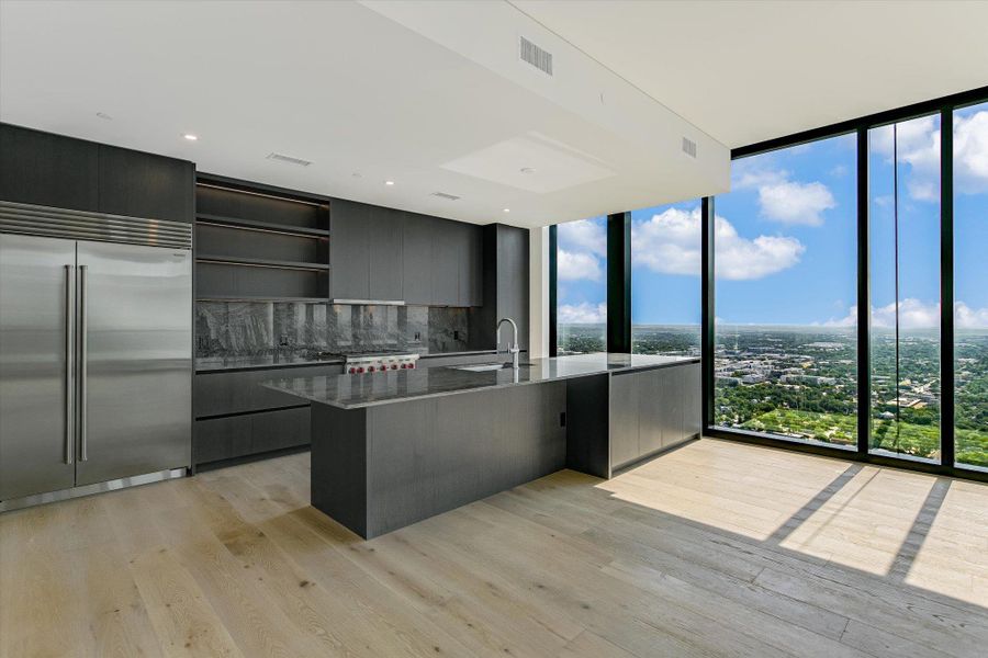 Furnished interior view inside a new home in The Modern Austin Residences, Austin (Image 3).