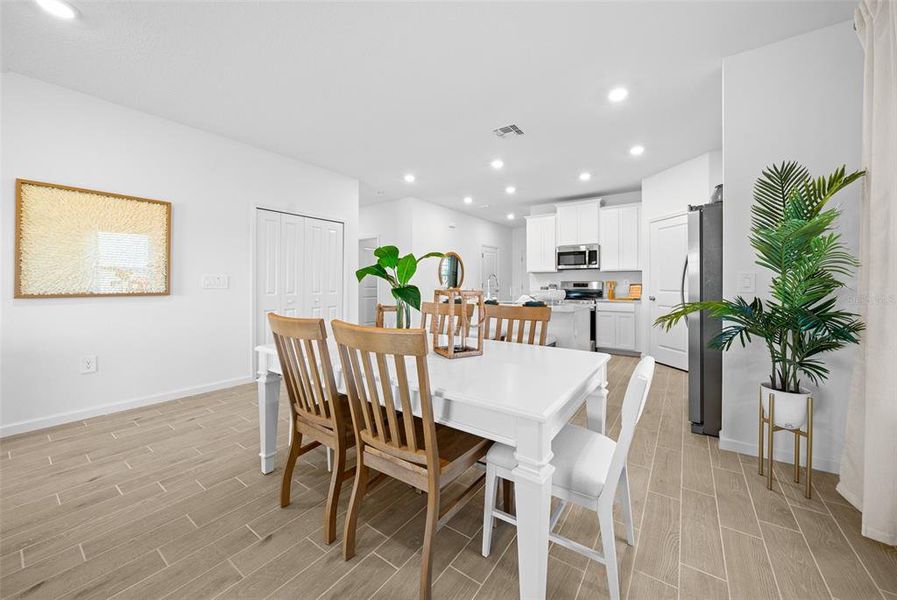 Furnished interior view inside a new home in Trailhead Landing, Alachua (Image 22).