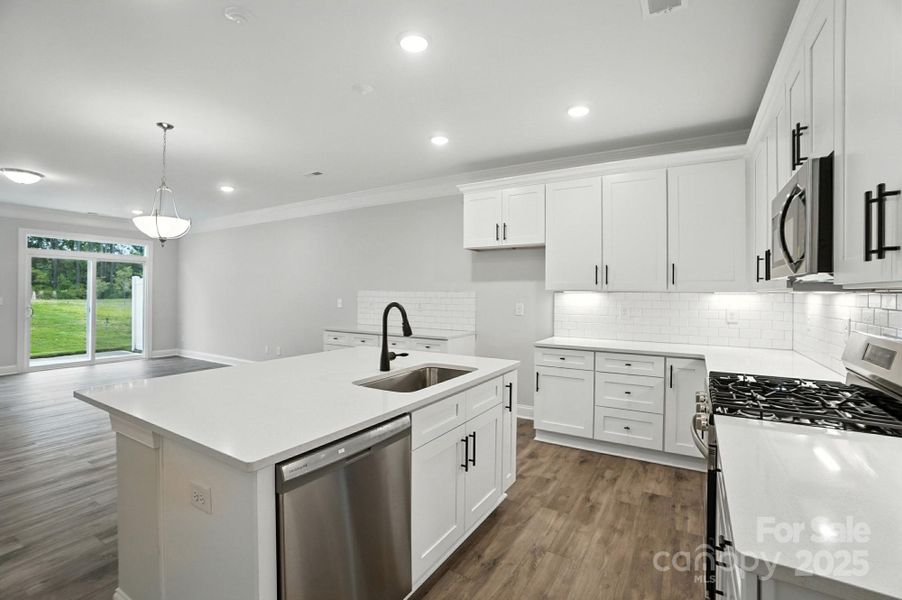 Furnished interior view inside a new home in Harrisburg Village Townhomes, Harrisburg (Image 16). Furnished interior view inside a new home in Harrisburg Village Townhomes, Harrisburg (Image 16).