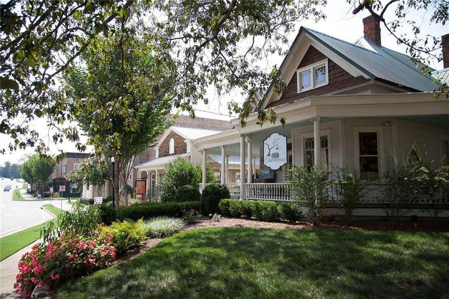 Front exterior of a new home in , Alpharetta, GA, highlighting curb appeal (Image 6).