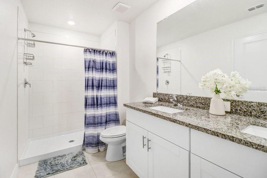 Furnished interior view inside a new home in , San Antonio (Image 25).