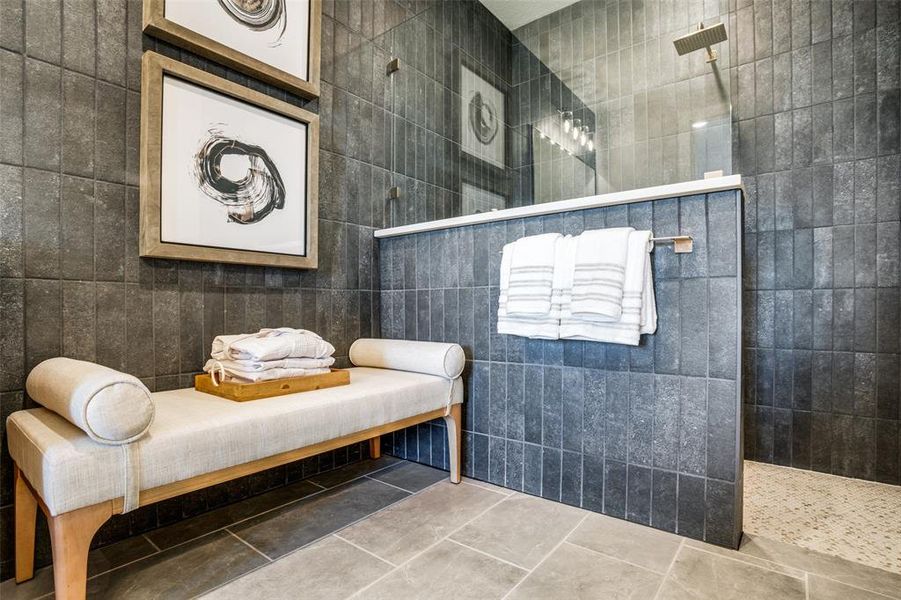 Furnished interior view inside a new home in Fields, Frisco (Image 17). Furnished interior view inside a new home in Fields, Frisco (Image 17).