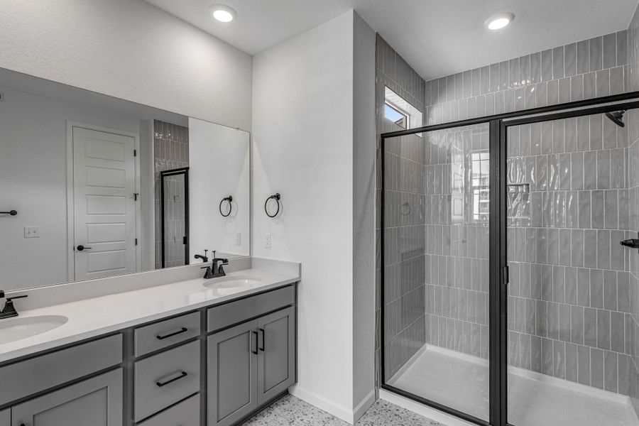 Furnished interior view inside a new home in Sugar Mill Village, Longmont (Image 5).