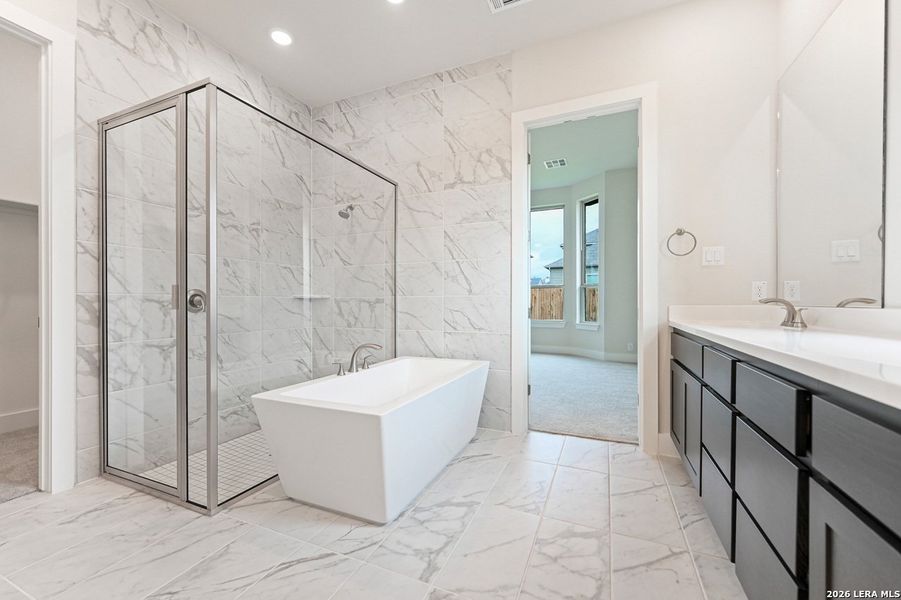 Furnished interior view inside a new home in Mont Blanc, Schertz (Image 9).