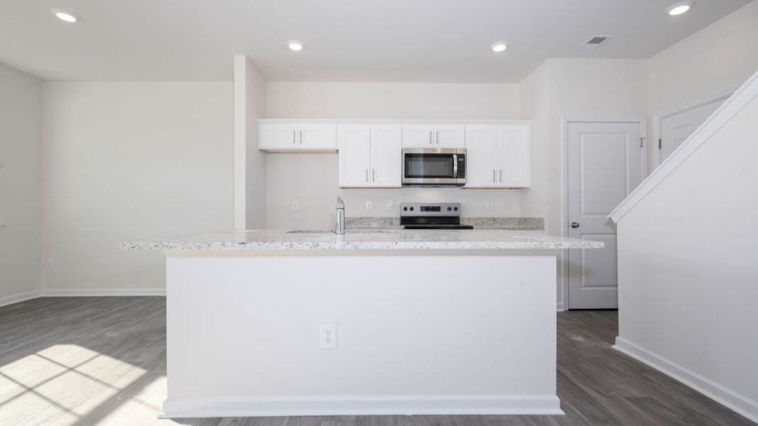Furnished interior view inside a new home in Brightwood Farm, Whitsett (Image 3).