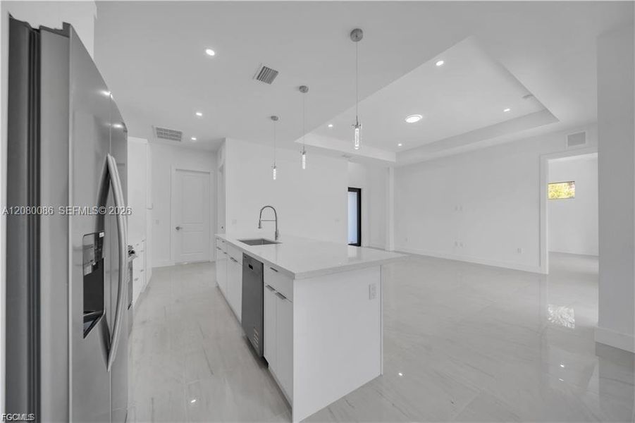 Furnished interior view inside a new home in , Lehigh Acres (Image 10).