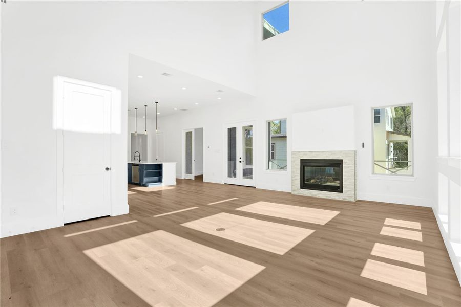 Spacious, unfurnished interior of a new home in , Cypress (Image 39).