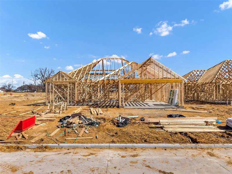 In-progress construction of a new home in , Tolar, TX (Image 5). In-progress construction of a new home in , Tolar, TX (Image 5).
