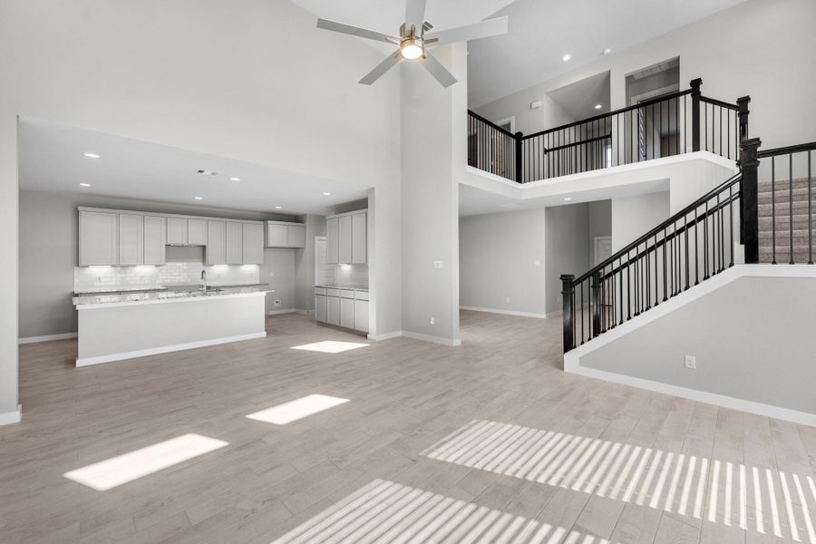 Furnished interior view inside a new home in Sunterra Lakes, Fulshear (Image 8).