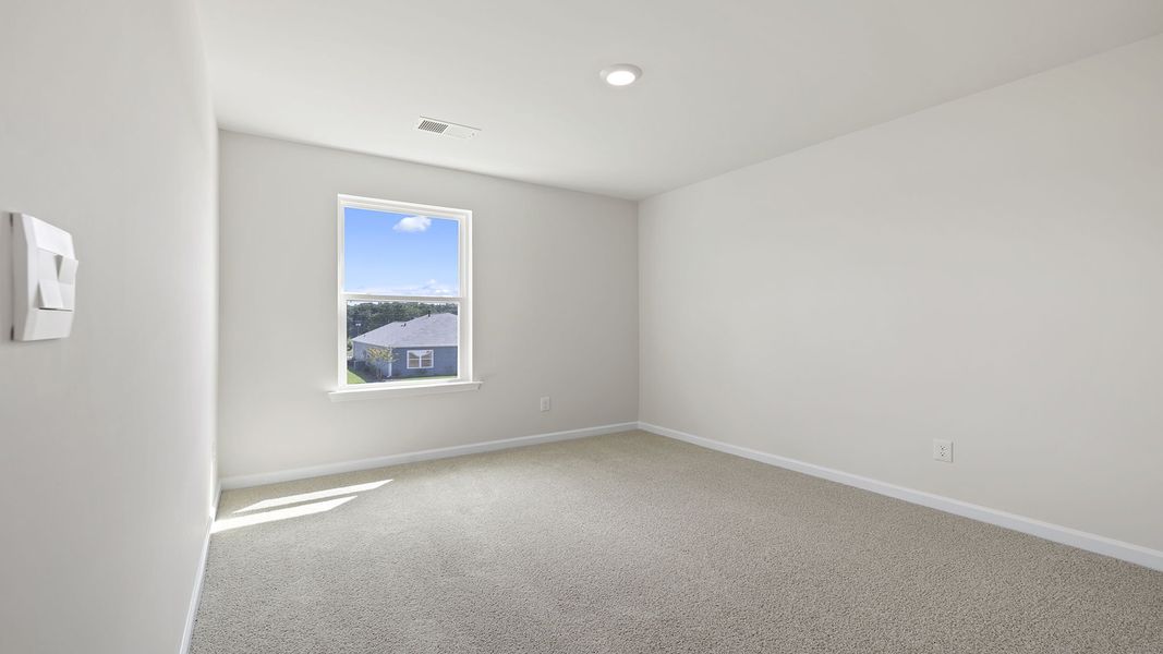 Spacious, unfurnished interior of a new home in Bentley Park, Greenwood (Image 20). Spacious, unfurnished interior of a new home in Bentley Park, Greenwood (Image 20).