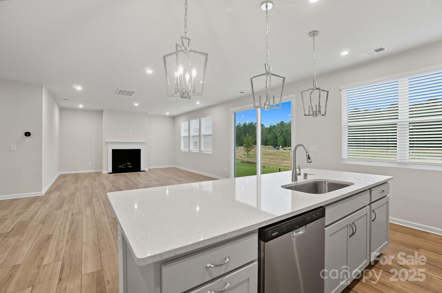 Furnished interior view inside a new home in Waxhaw Landing, Monroe (Image 6). Furnished interior view inside a new home in Waxhaw Landing, Monroe (Image 6).