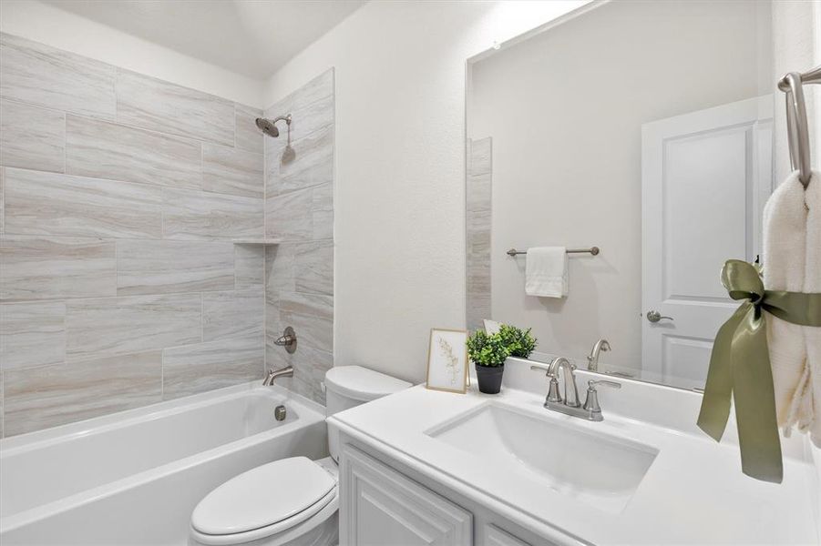 Furnished interior view inside a new home in , Little Elm (Image 8). Furnished interior view inside a new home in , Little Elm (Image 8).