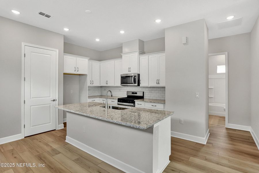 Furnished interior view inside a new home in , St. Augustine (Image 5).