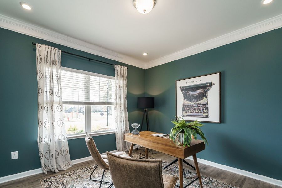 *This is a marketing photo. Modeled version of the McGinnis floor plan.* *This is a marketing photo. Modeled version of the McGinnis floor plan.*