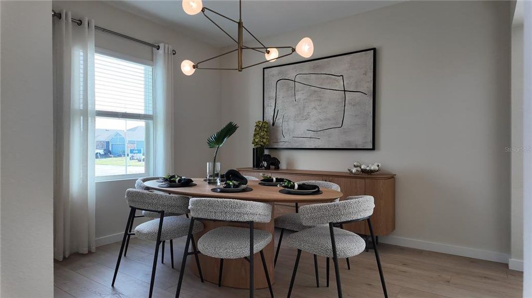 Furnished interior view inside a new home in , St. Cloud (Image 11).