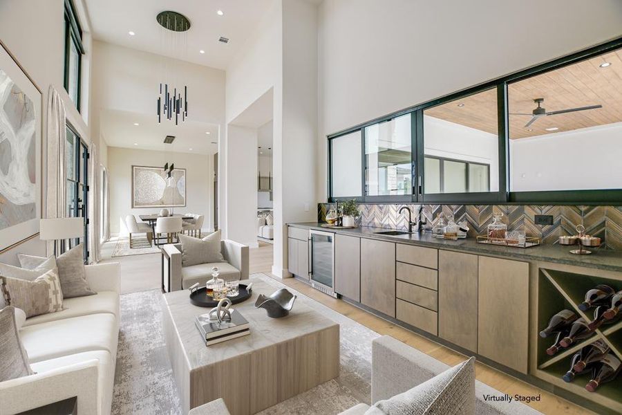 Furnished interior view inside a new home in , Horseshoe Bay (Image 28).