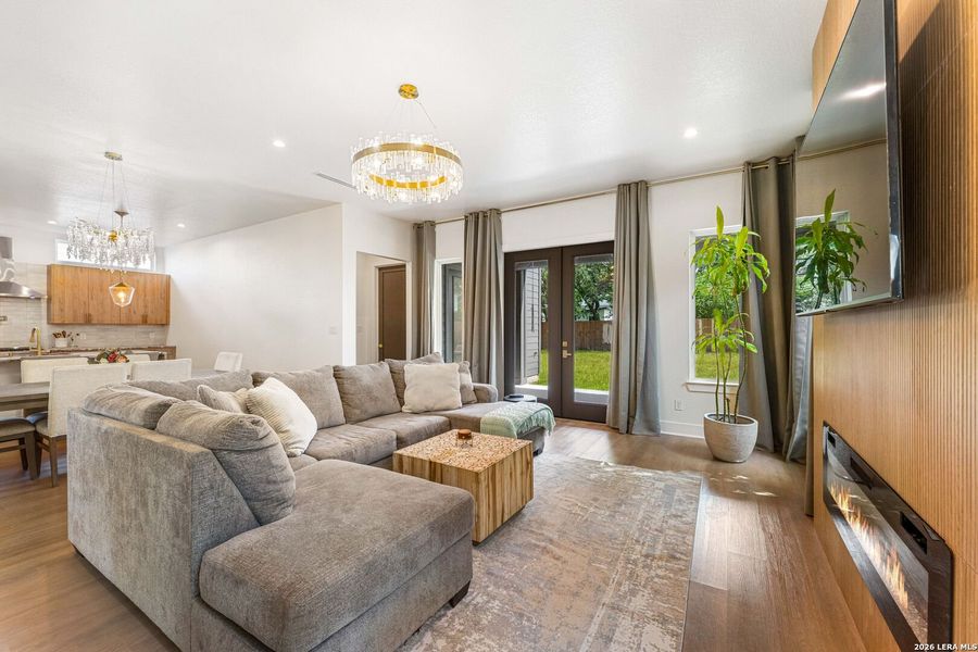 Furnished interior view inside a new home in , San Antonio (Image 15).