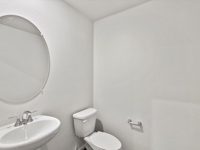 Furnished interior view inside a new home in Poudre Heights: The Meadow Collection, Windsor (Image 7).