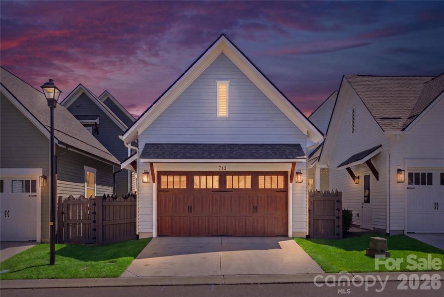 Front exterior of a new home in , Fort Mill, SC, highlighting curb appeal (Image 25).