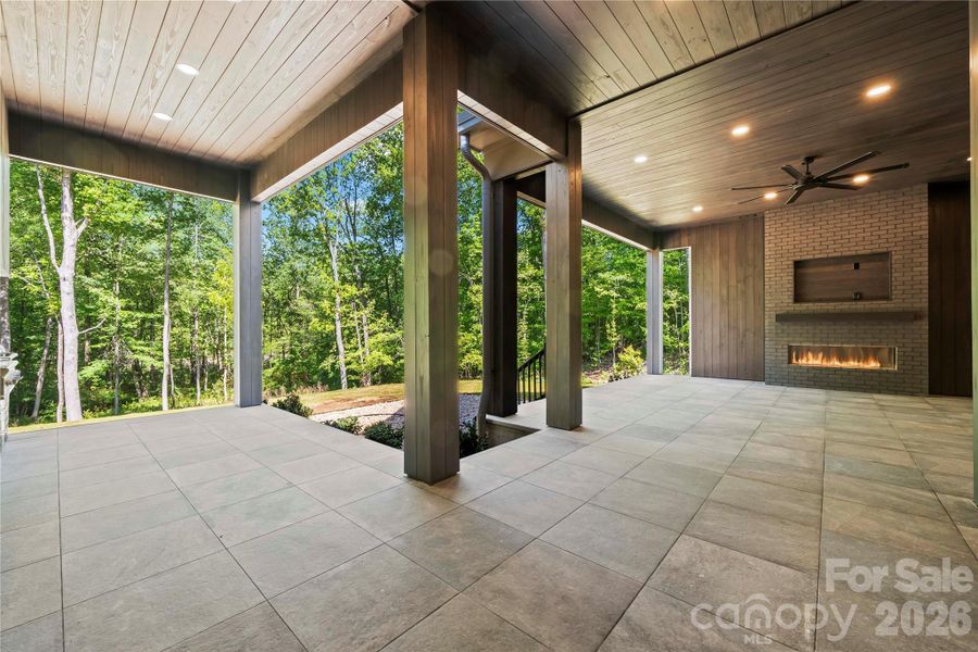 Exterior details and patio area of a home in , Indian Land (Image 28).