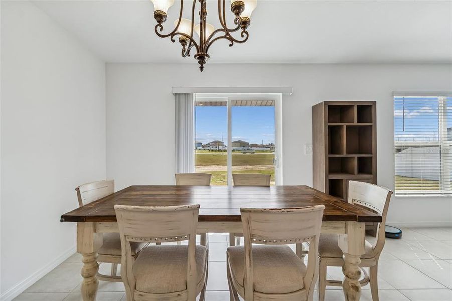 Furnished interior view inside a new home in Wind Meadows South, Bartow (Image 17).