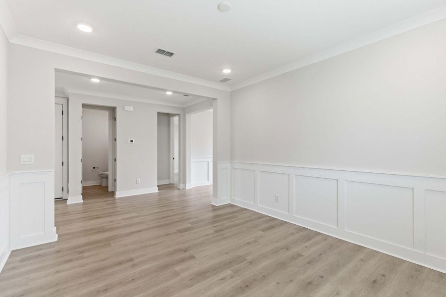 Spacious, unfurnished interior of a new home in Liberty Hill Farm, Mount Pleasant (Image 56).