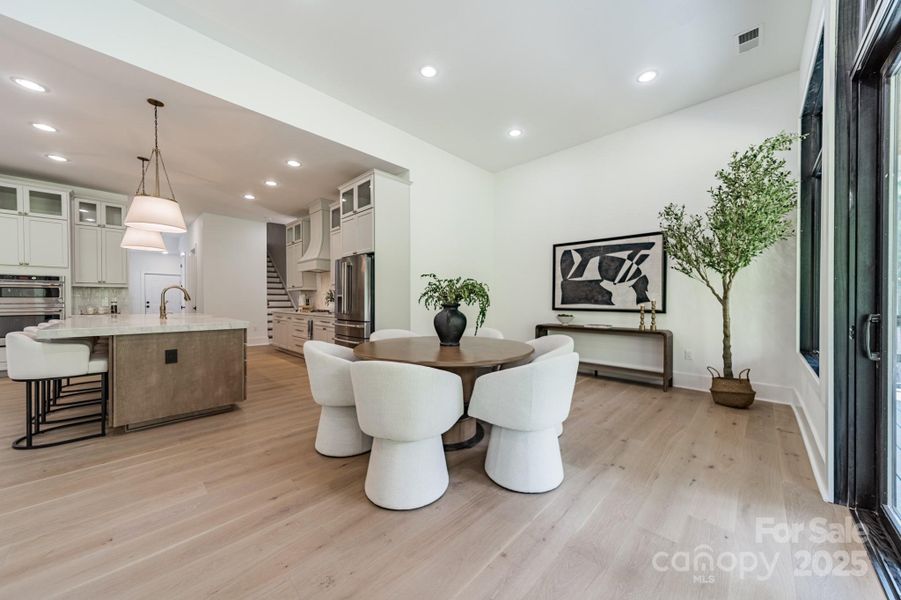 Furnished interior view inside a new home in , Denver (Image 8).