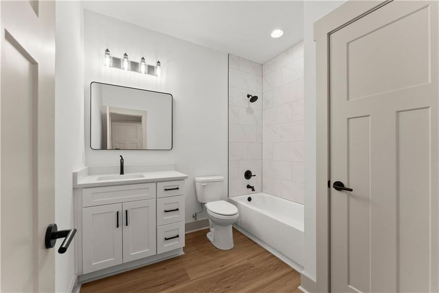 Furnished interior view inside a new home in , Baldwin (Image 11).
