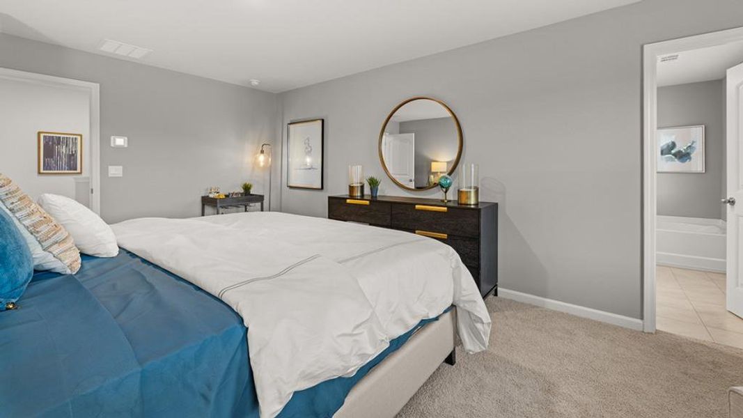 Furnished interior view inside a new home in Greyton Springs Place, Buford (Image 9).