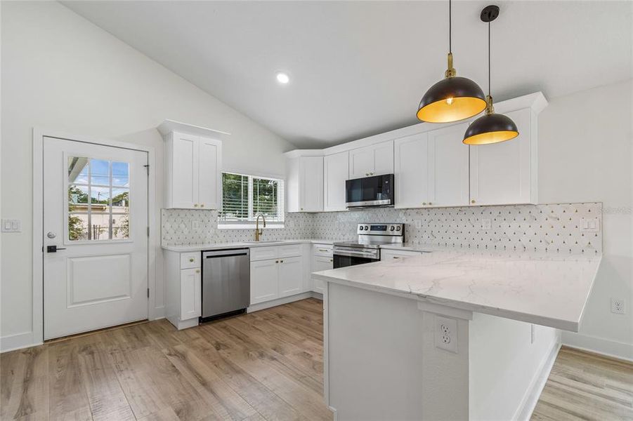 Furnished interior view inside a new home in , St. Petersburg (Image 10).